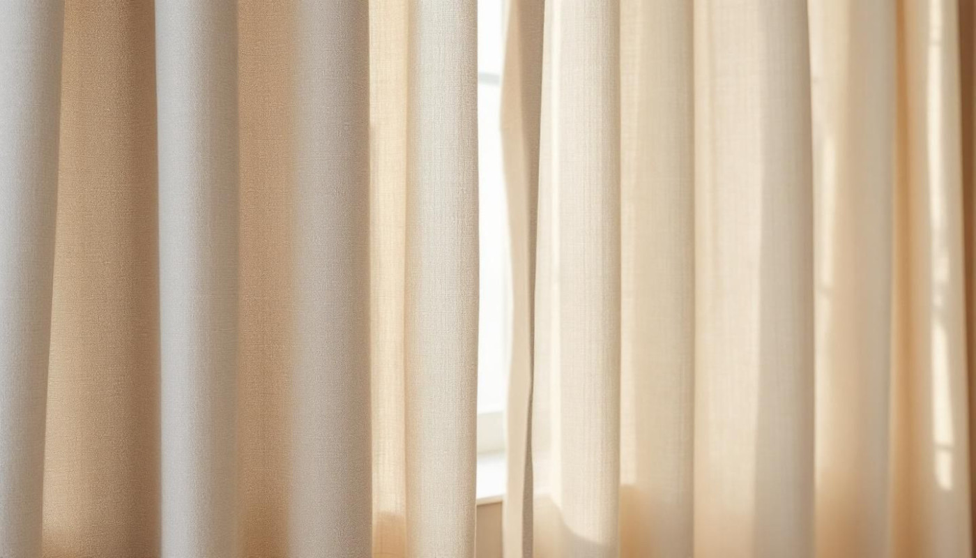 Les secrets derrière le choix de tissus pour rideaux et voilages